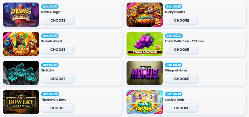 free spins cazimbo casino